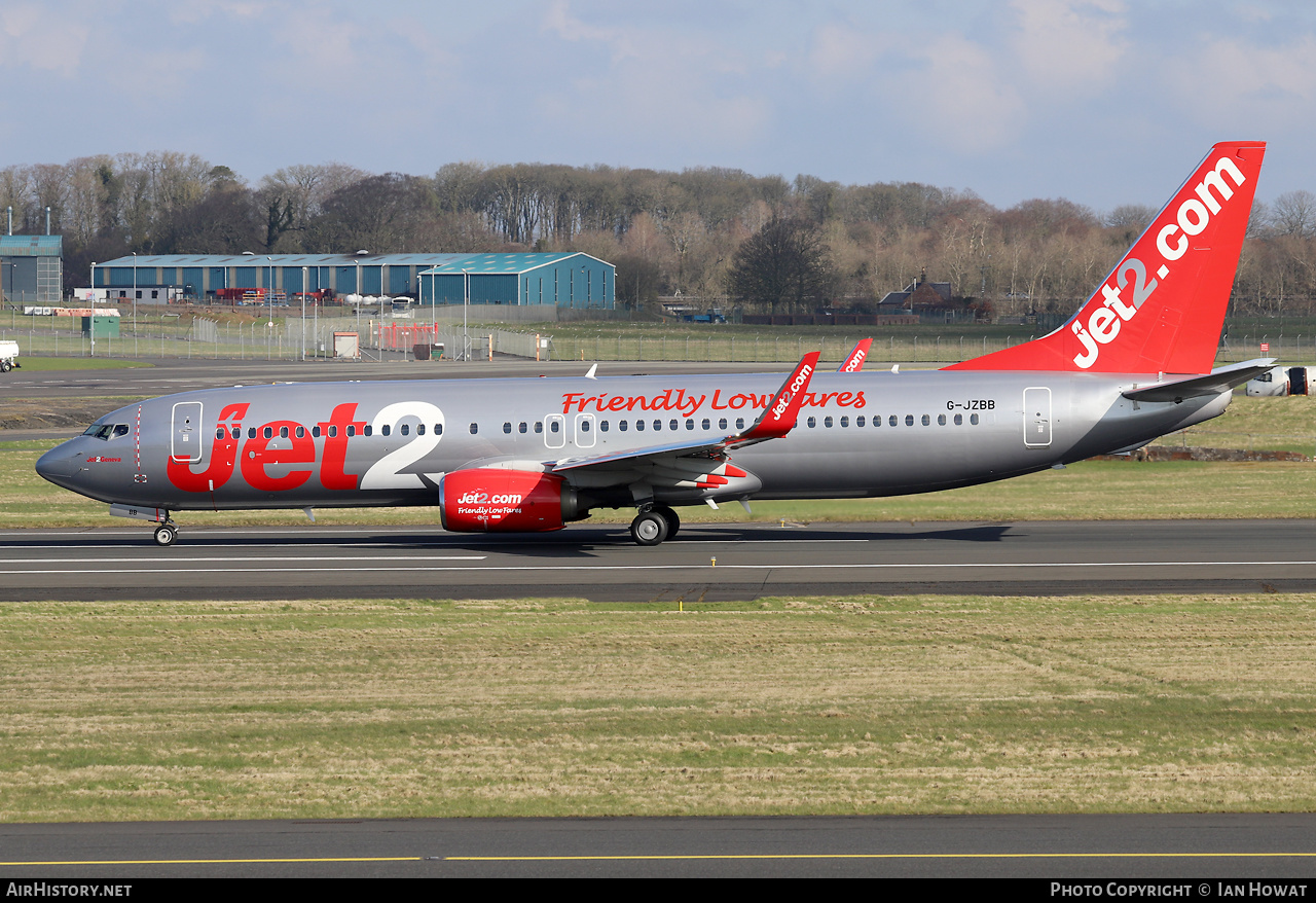 Aircraft Photo of G-JZBB | Boeing 737-800 | Jet2 | AirHistory.net #664373