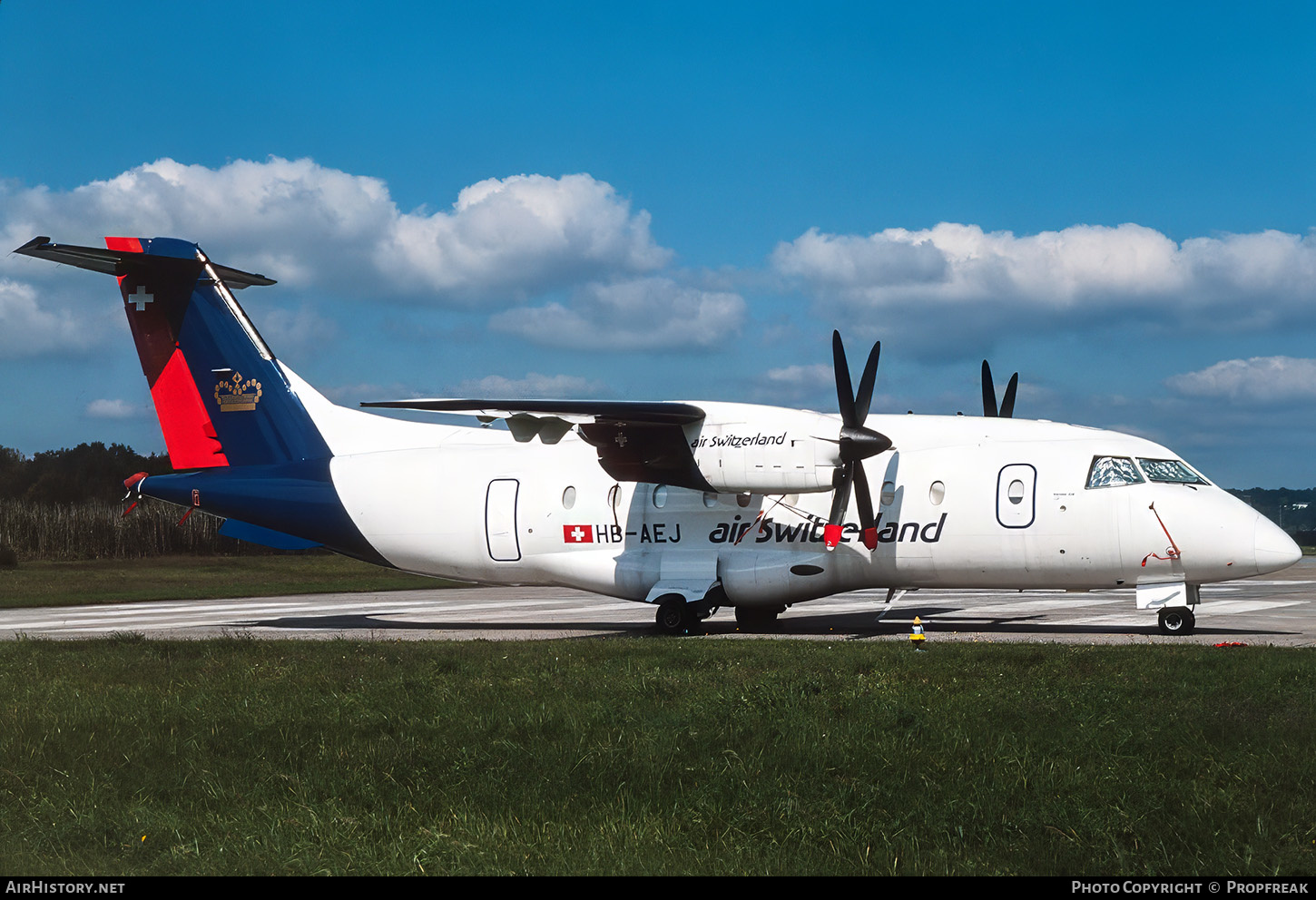 Aircraft Photo of HB-AEJ | Dornier 328-120 | Air Switzerland | AirHistory.net #664379