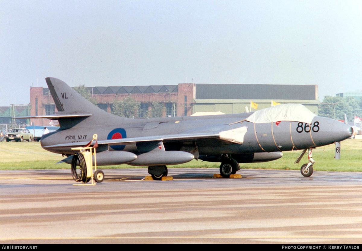 Aircraft Photo of WT744 | Hawker Hunter GA11 | UK - Navy | AirHistory.net #664397