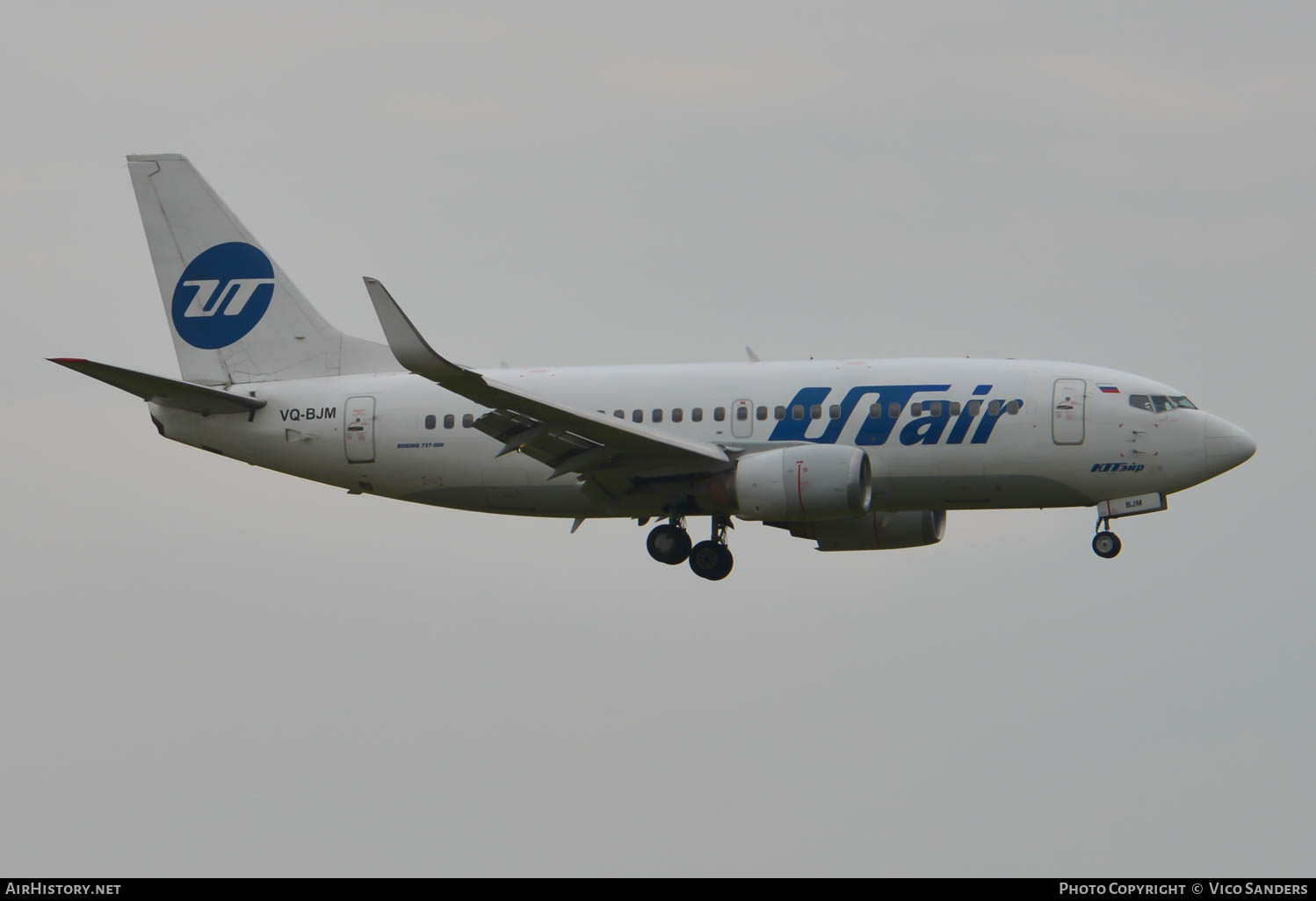 Aircraft Photo of VQ-BJM | Boeing 737-524 | UTair | AirHistory.net #664411