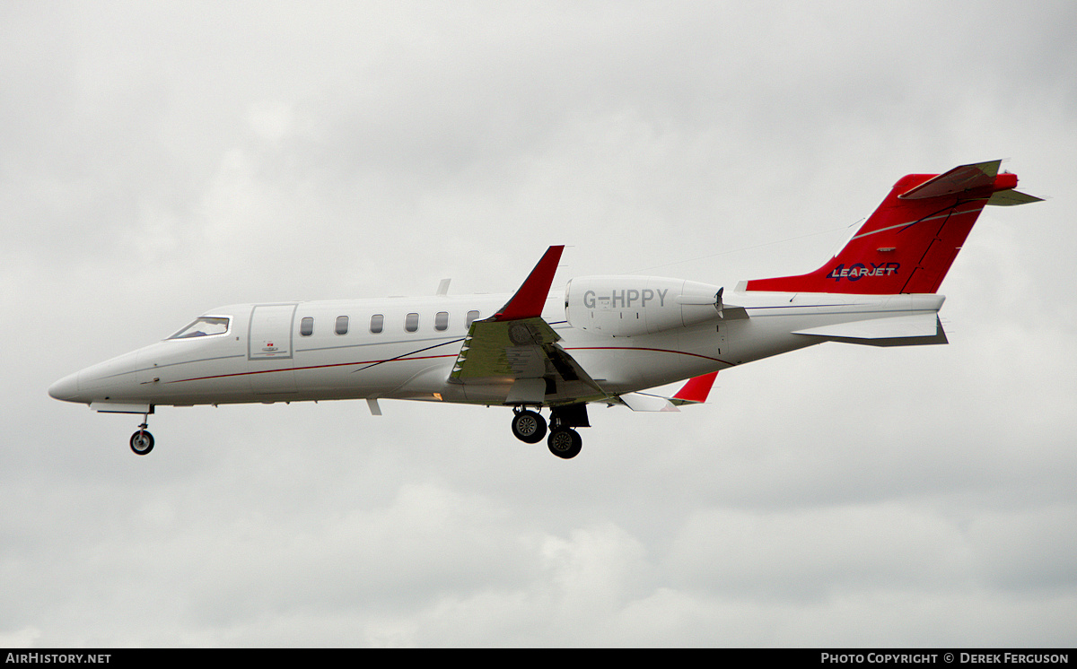 Aircraft Photo of G-HPPY | Learjet 40 | AirHistory.net #664412