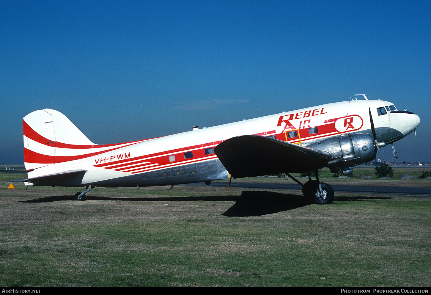 Aircraft Photo of VH-PWM | Douglas C-47A Skytrain | Rebel Air | AirHistory.net #664417