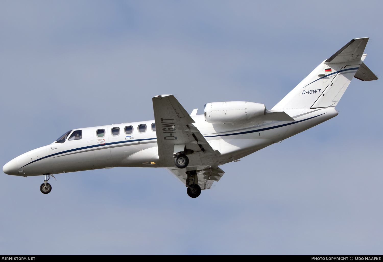 Aircraft Photo of D-IGWT | Cessna 525A CitationJet CJ2+ | Sylt Air | AirHistory.net #664419