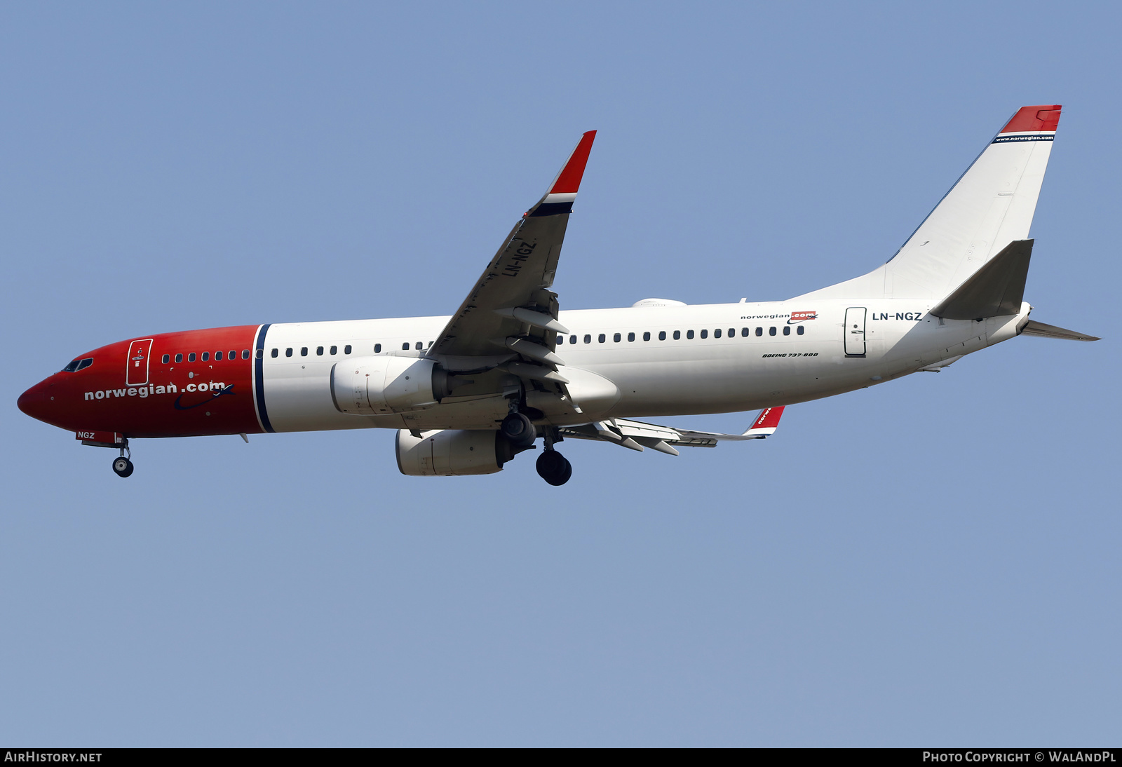 Aircraft Photo of LN-NGZ | Boeing 737-8JP | Norwegian | AirHistory.net #664424