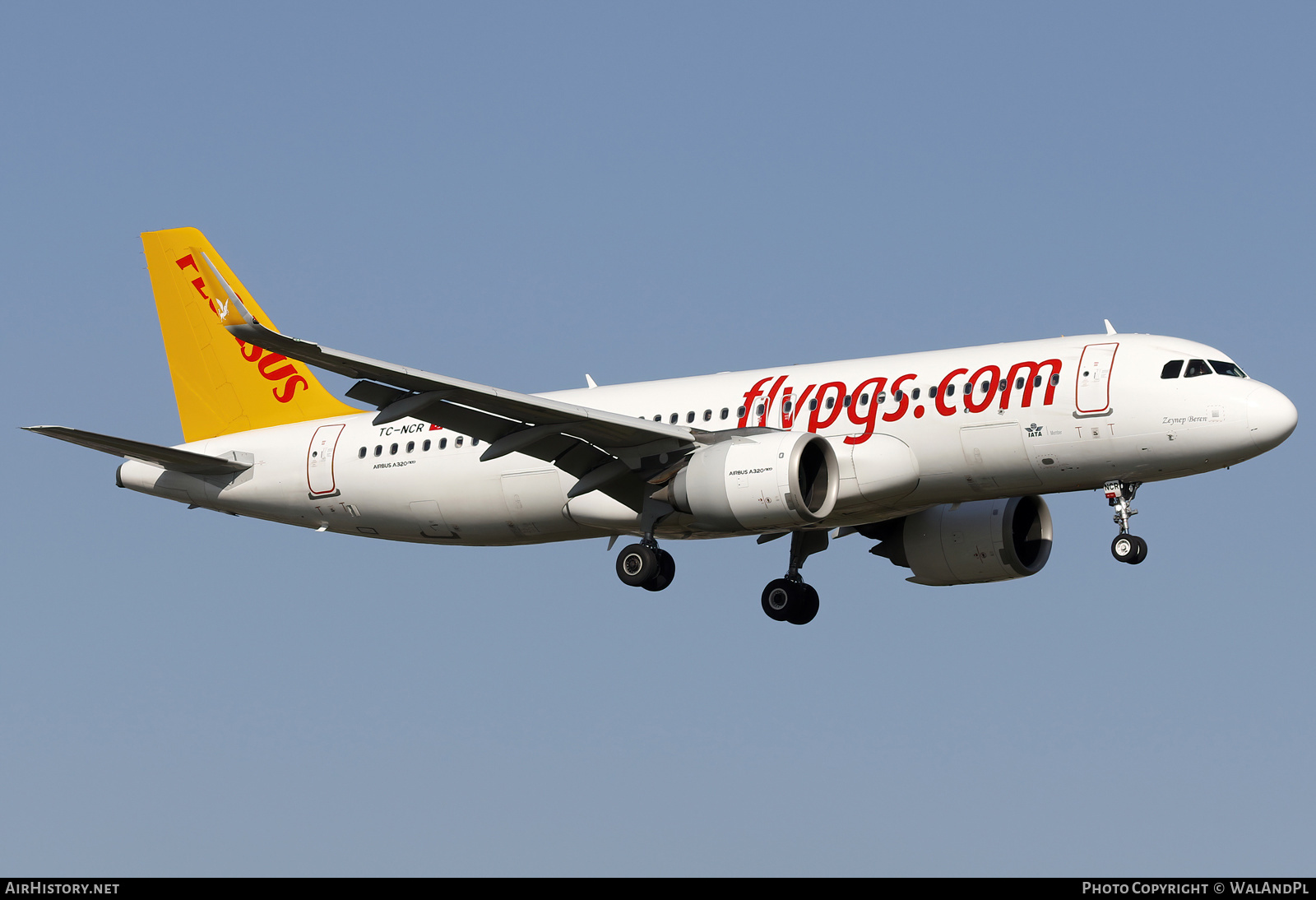 Aircraft Photo of TC-NCR | Airbus A320-251N | Pegasus Airlines | AirHistory.net #664427
