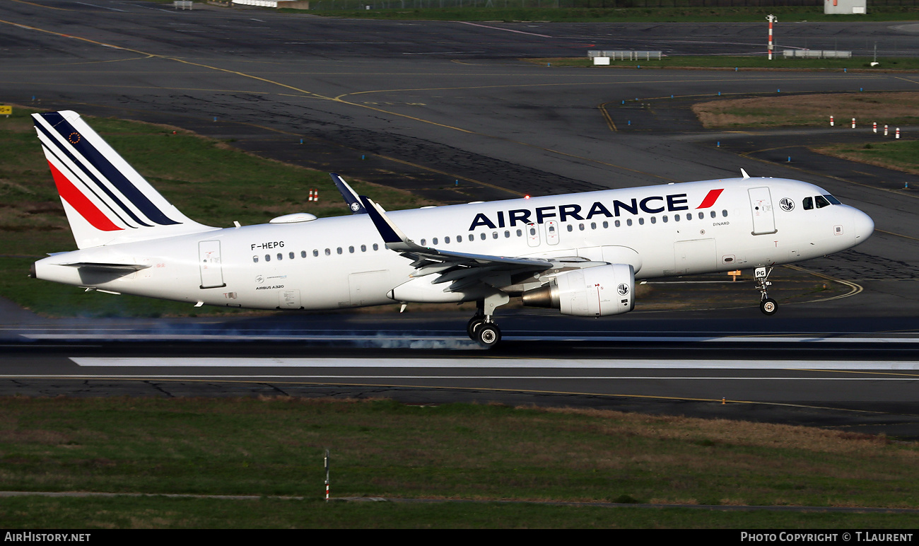 Aircraft Photo of F-HEPG | Airbus A320-214 | Air France | AirHistory.net #664439