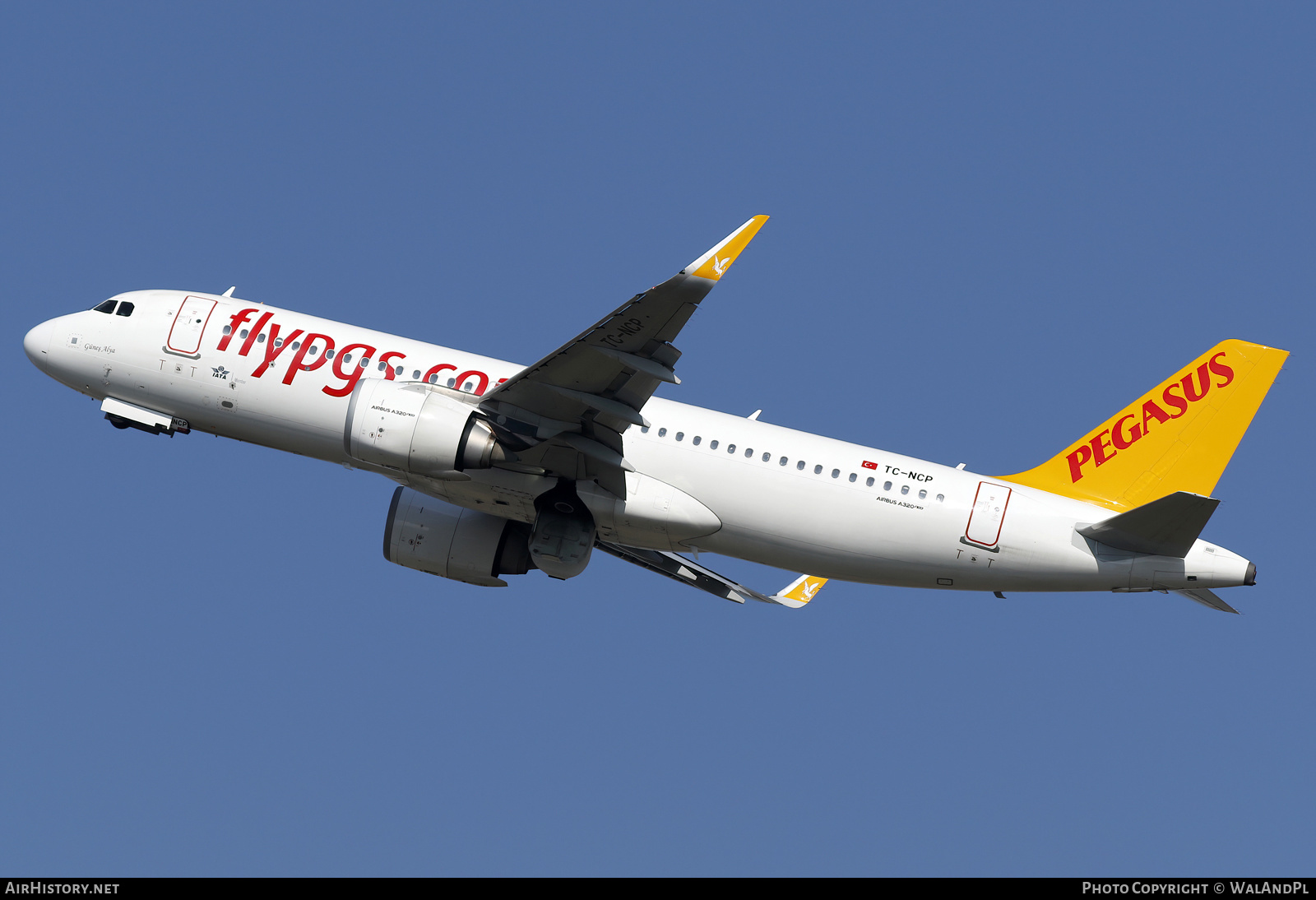 Aircraft Photo of TC-NCP | Airbus A320-251N | Pegasus Airlines | AirHistory.net #664459