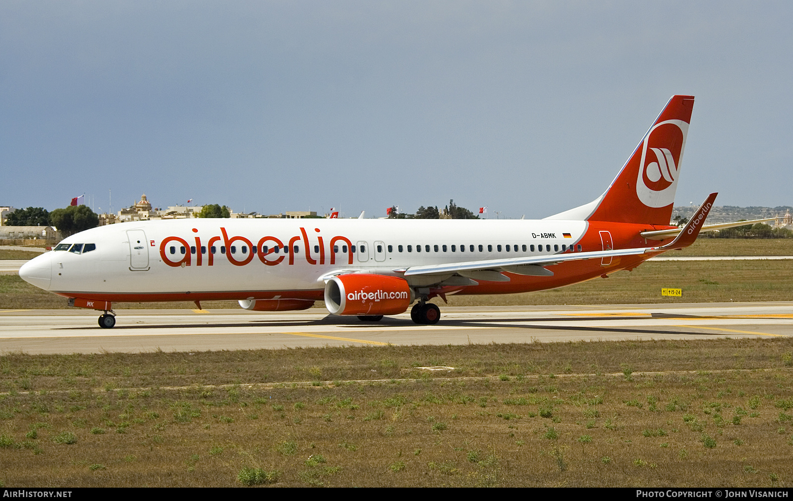 Aircraft Photo of D-ABMK | Boeing 737-86J | Air Berlin | AirHistory.net #664465