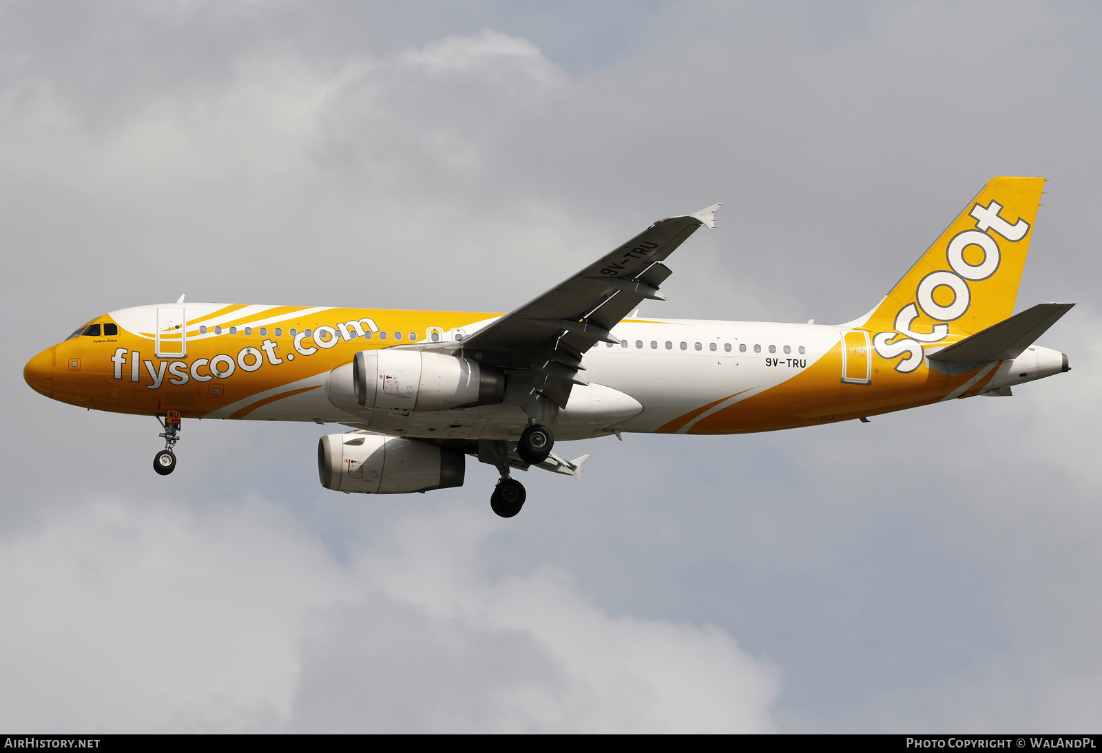 Aircraft Photo of 9V-TRU | Airbus A320-232 | Scoot | AirHistory.net #664469