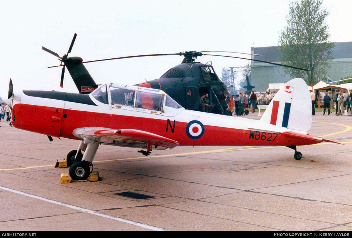 Aircraft Photo of WB627 | De Havilland Canada DHC-1 Chipmunk T10 | UK - Air Force | AirHistory.net #664514
