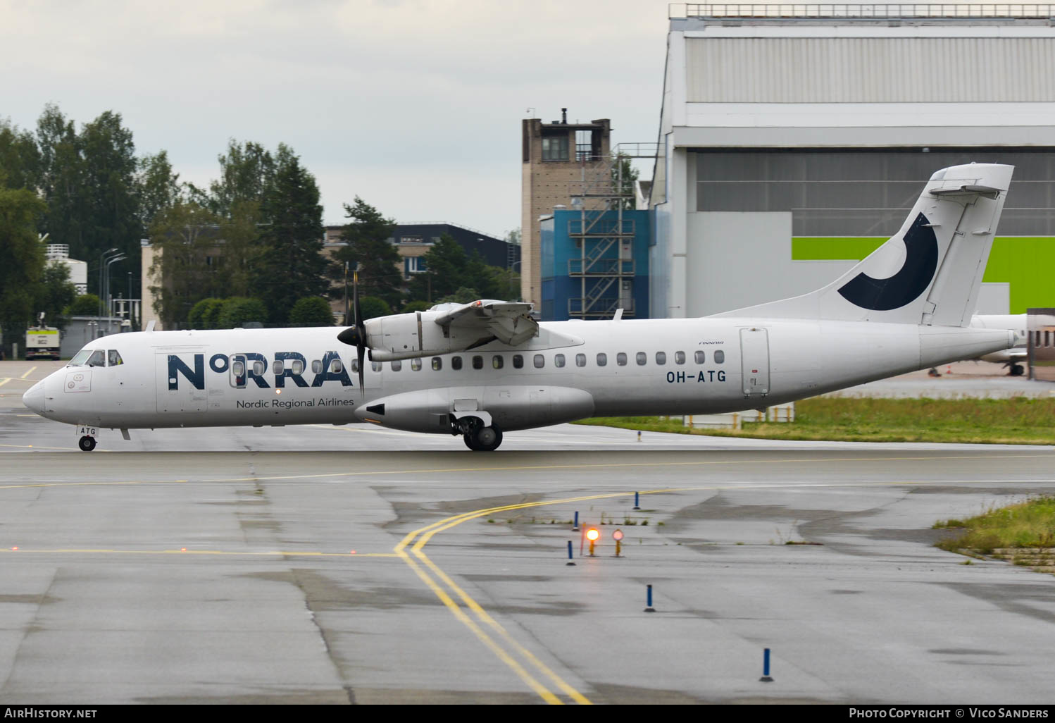 Aircraft Photo of OH-ATG | ATR ATR-72-500 (ATR-72-212A) | Norra - Nordic Regional Airlines | AirHistory.net #664530