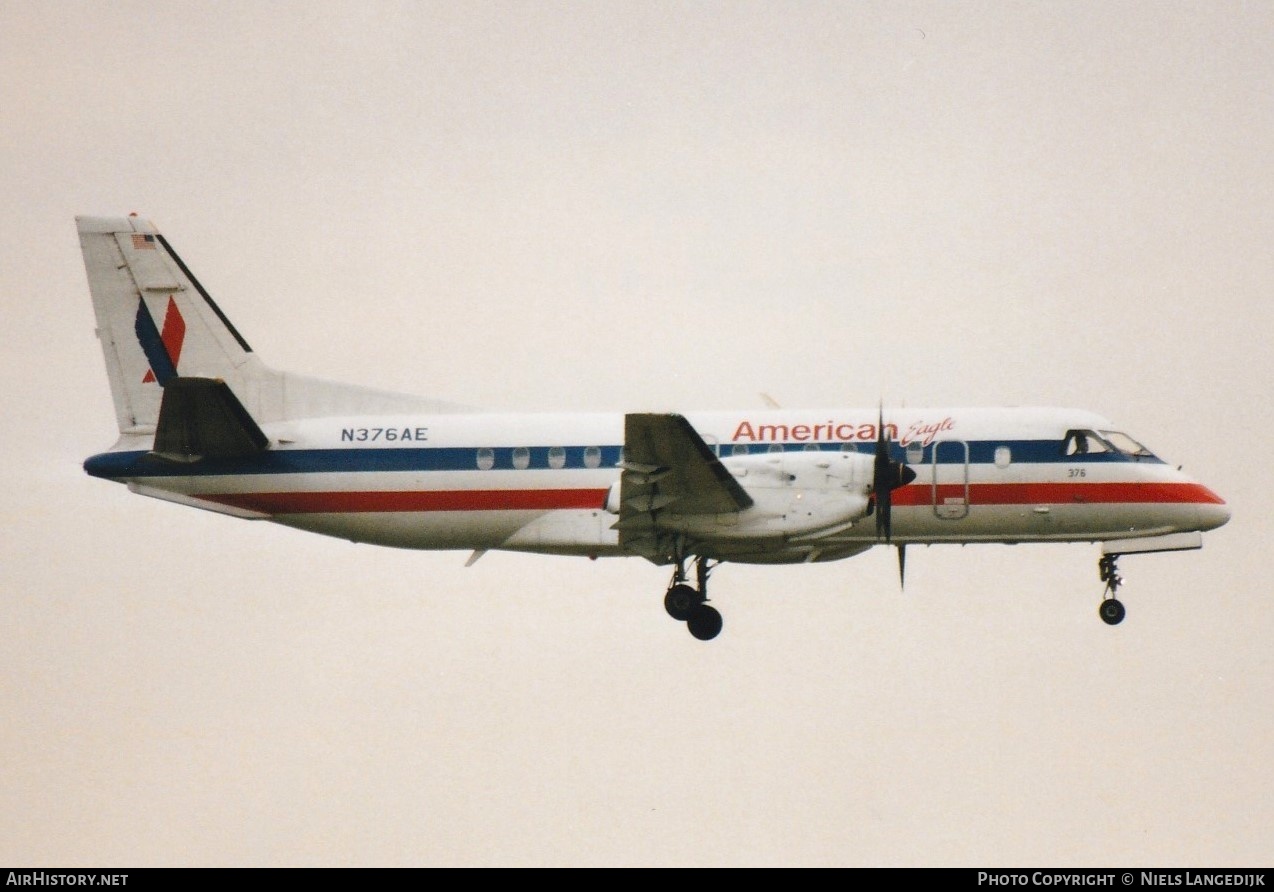 Aircraft Photo of N376AE | Saab 340B | American Eagle | AirHistory.net #664534