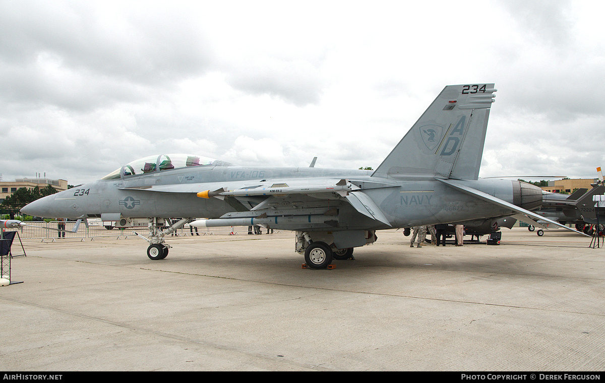 Aircraft Photo of 166677 | Boeing F/A-18F Super Hornet | USA - Navy | AirHistory.net #664542