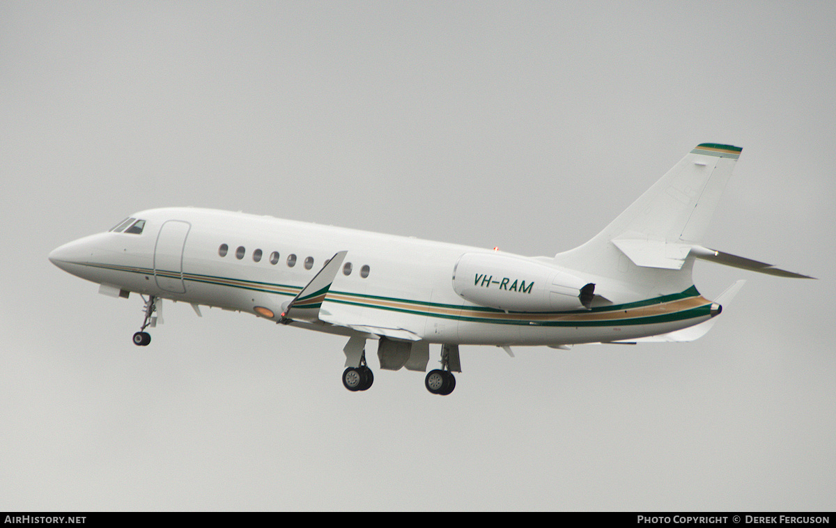 Aircraft Photo of VH-RAM | Dassault Falcon 2000EX | AirHistory.net #664545