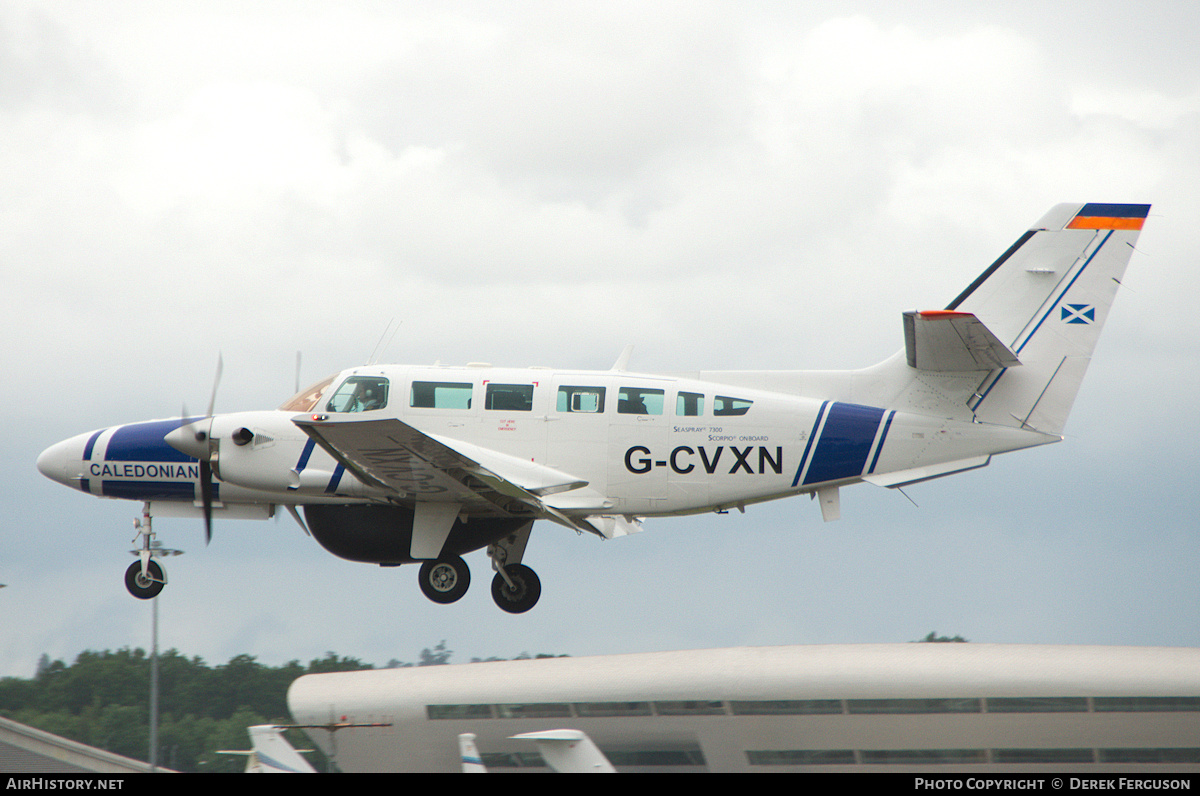 Aircraft Photo of G-CVXN | Reims F406 Caravan II | Caledonian Airborne Systems | AirHistory.net #664546