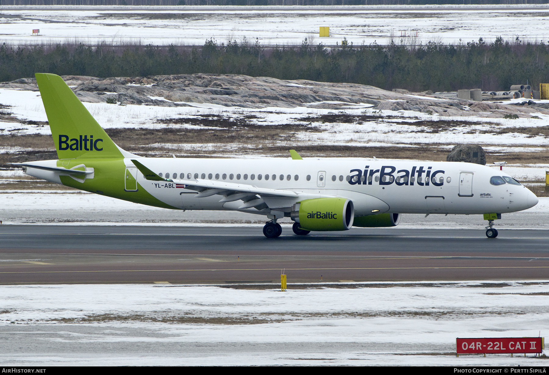 Aircraft Photo of YL-ABL | Airbus A220-371 (BD-500-1A11) | AirBaltic | AirHistory.net #664547