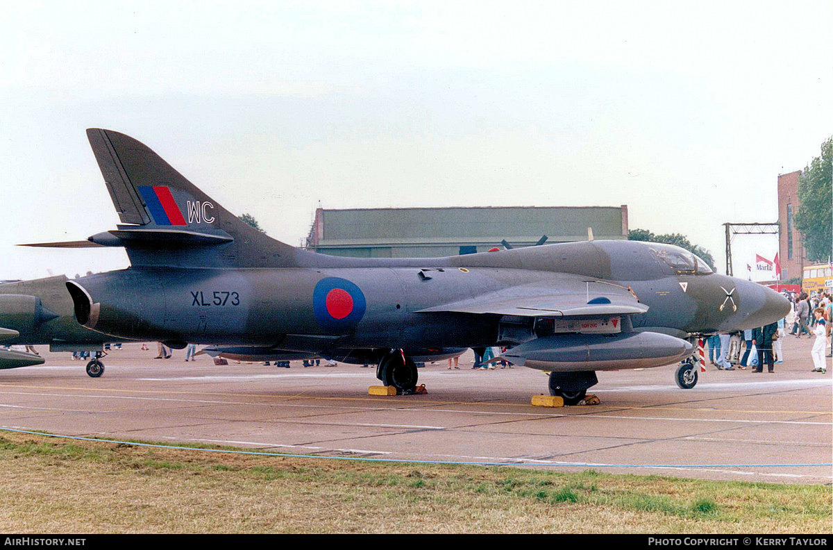 Aircraft Photo of XL573 | Hawker Hunter T7 | UK - Air Force | AirHistory.net #664551