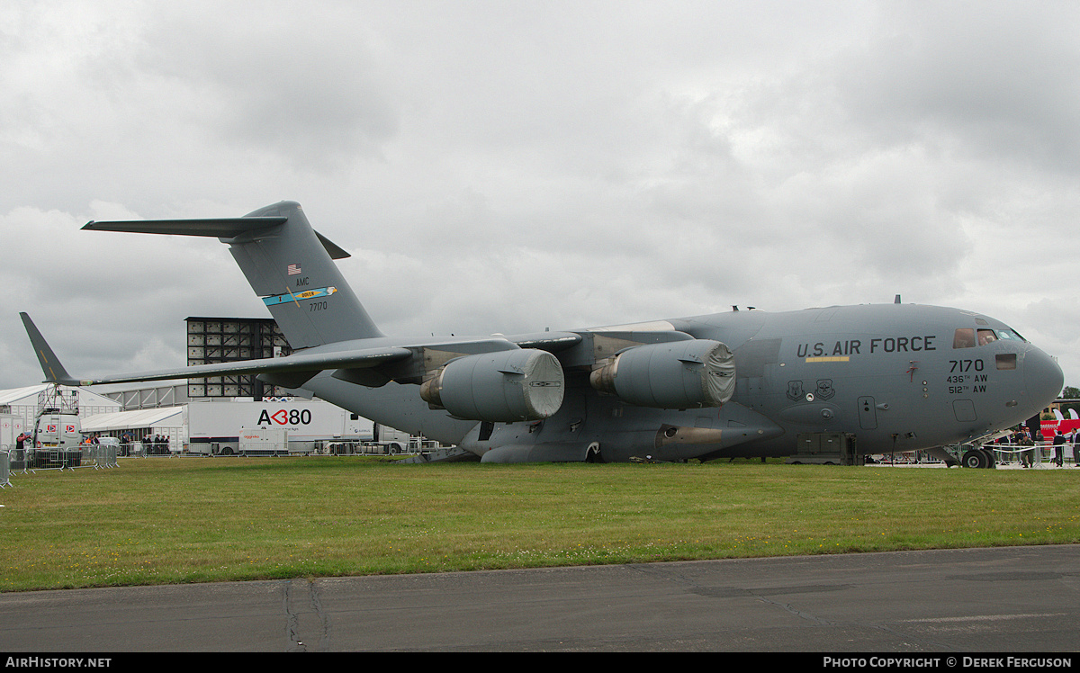 Aircraft Photo of 07-7170 / 77170 | Boeing C-17A Globemaster III | USA - Air Force | AirHistory.net #664560