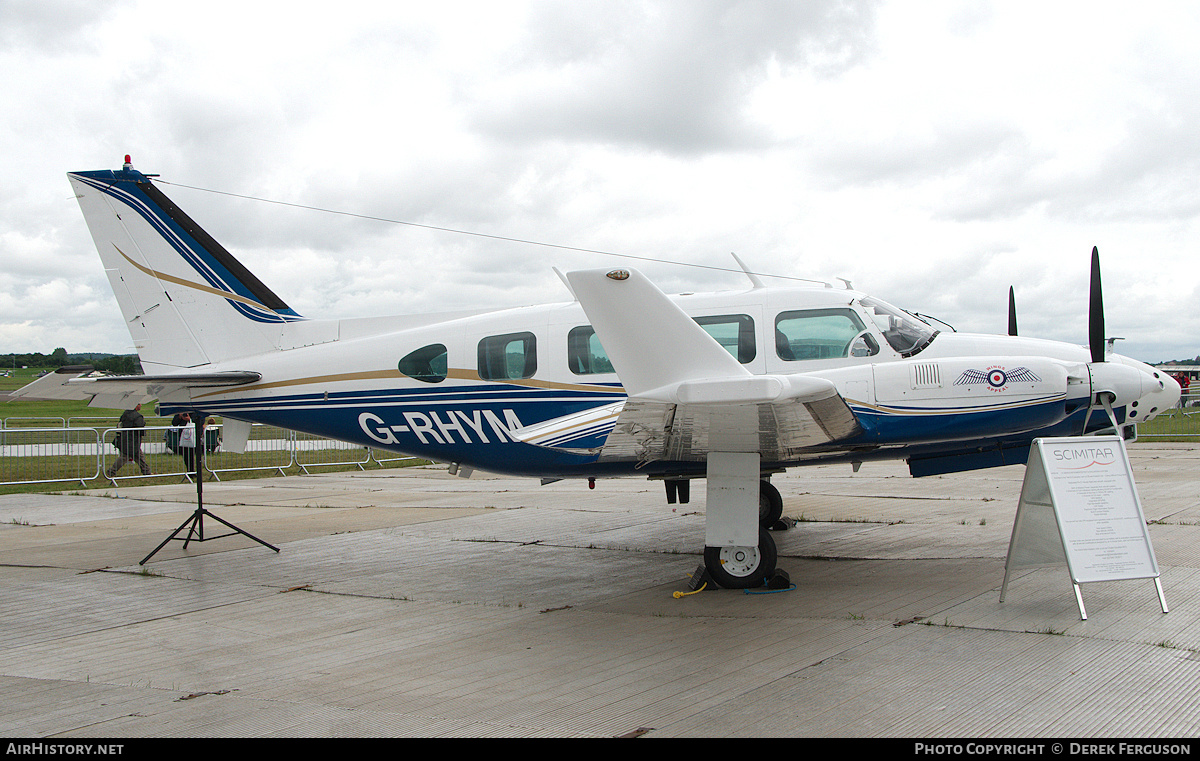 Aircraft Photo of G-RHYM | Piper PA-31-310 Navajo B/Colemill Panther Navajo | AirHistory.net #664568