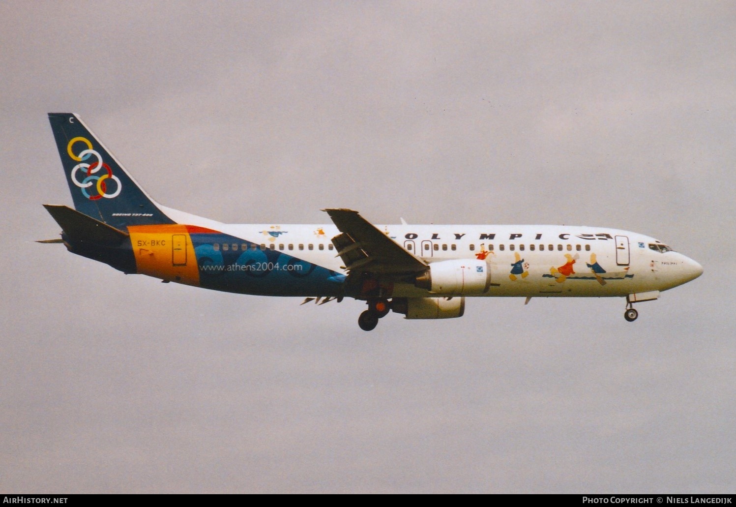 Aircraft Photo of SX-BKC | Boeing 737-484 | Olympic | AirHistory.net #664578