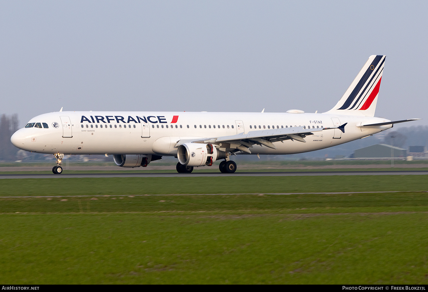 Aircraft Photo of F-GTAZ | Airbus A321-212 | Air France | AirHistory.net #664586