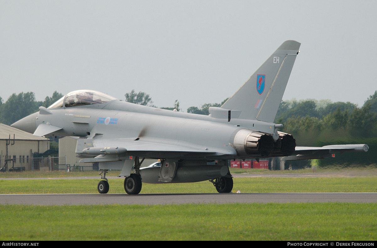 Aircraft Photo of ZK333 | Eurofighter EF-2000 Typhoon FGR4 | UK - Air Force | AirHistory.net #664603
