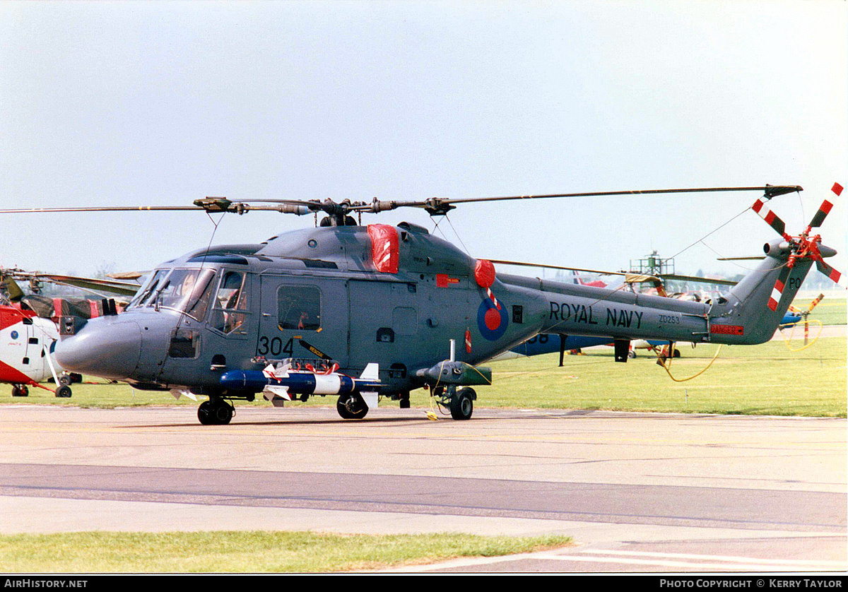 Aircraft Photo of ZD253 | Westland WG-13 Lynx HAS3 | UK - Navy | AirHistory.net #664607