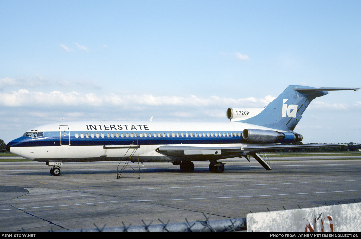 Aircraft Photo of N726PL | Boeing 727-22C | Interstate Airlines | AirHistory.net #664611