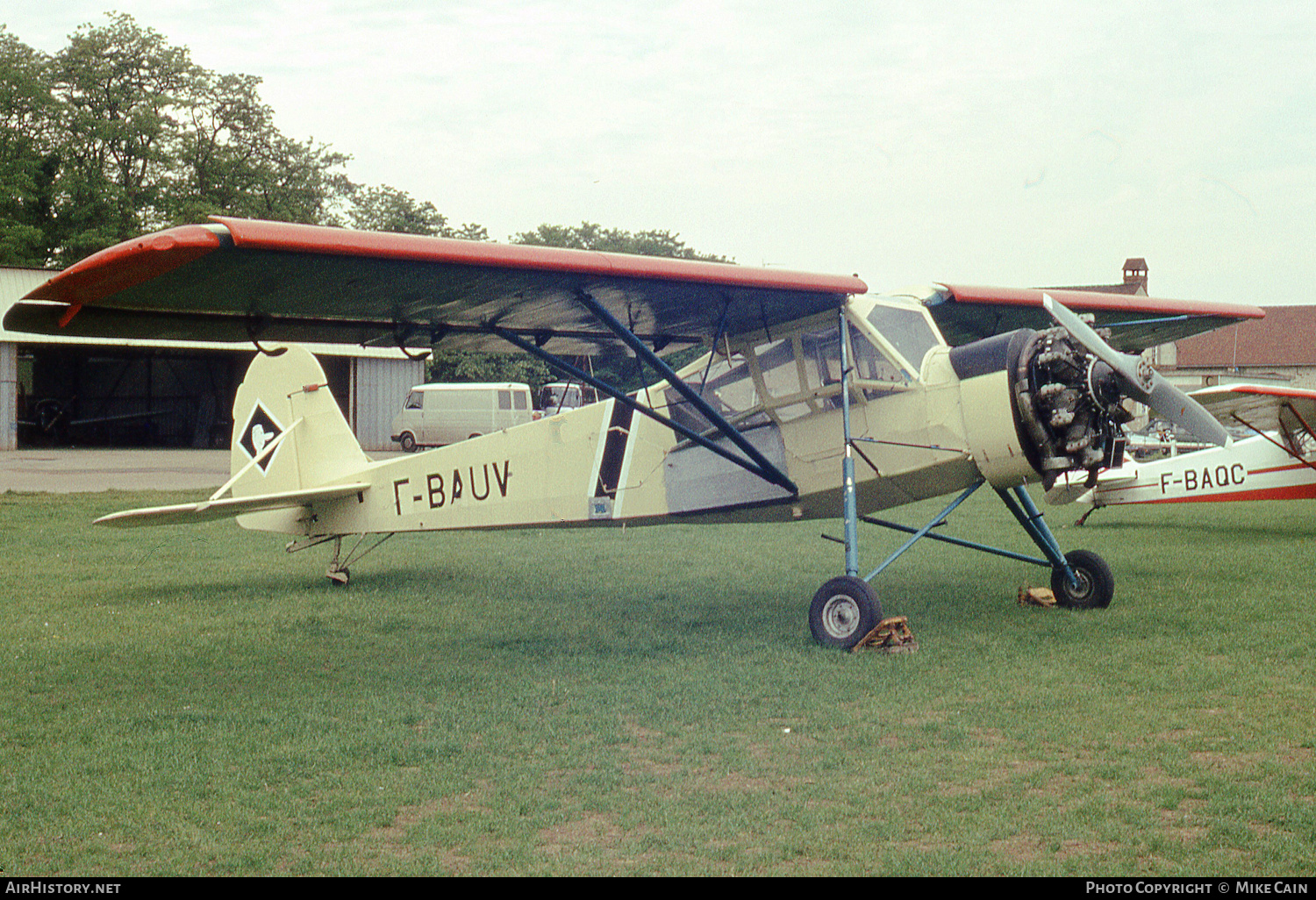 Aircraft Photo of F-BAUV | Morane-Saulnier MS.505 Criquet | AirHistory.net #664661