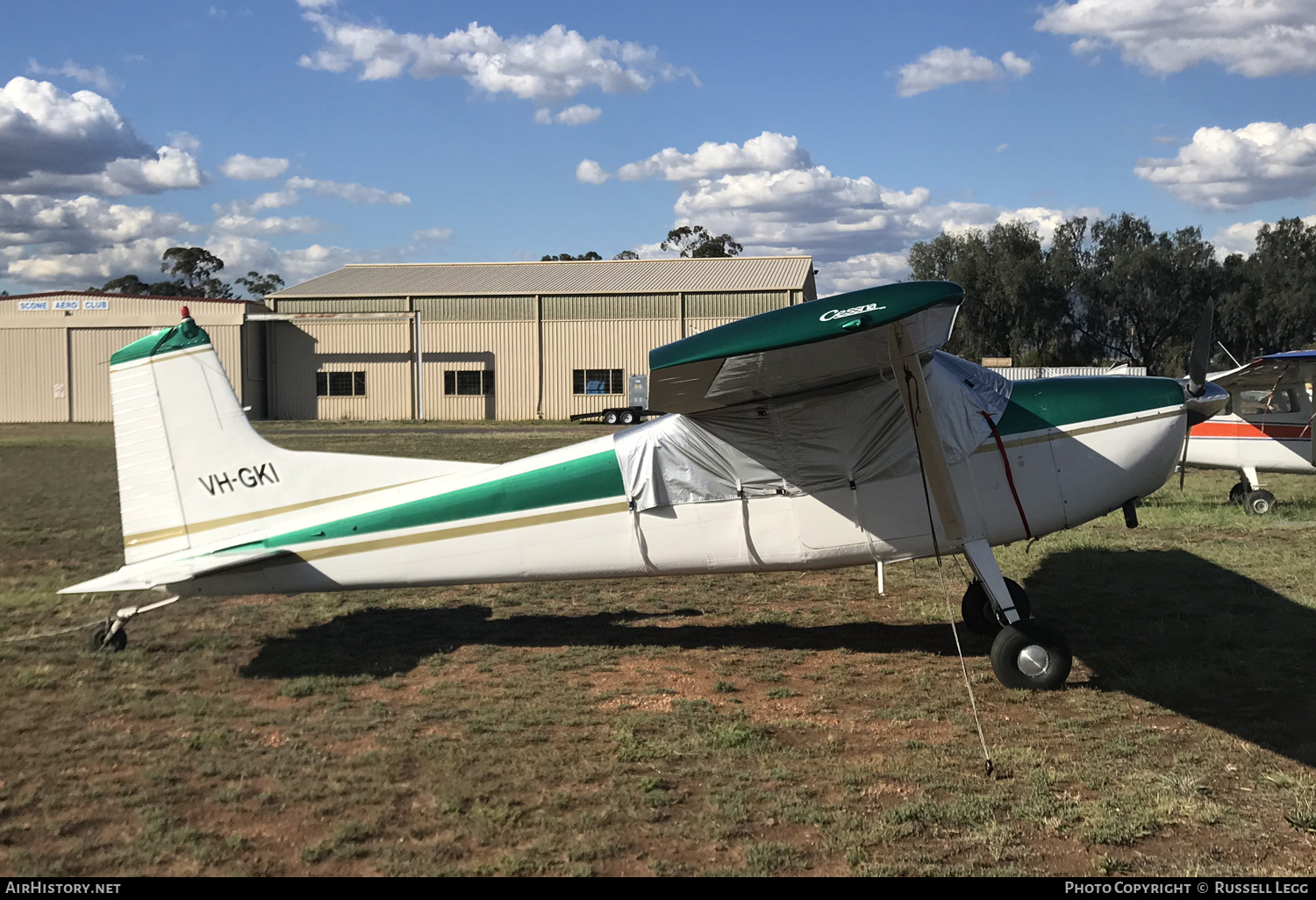 Aircraft Photo of VH-GKI | Cessna 185A Skywagon | AirHistory.net #664674