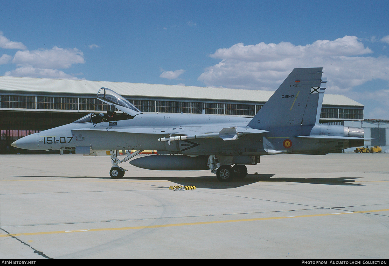Aircraft Photo of C15-17 | McDonnell Douglas EF-18A Hornet | Spain - Air Force | AirHistory.net #664694