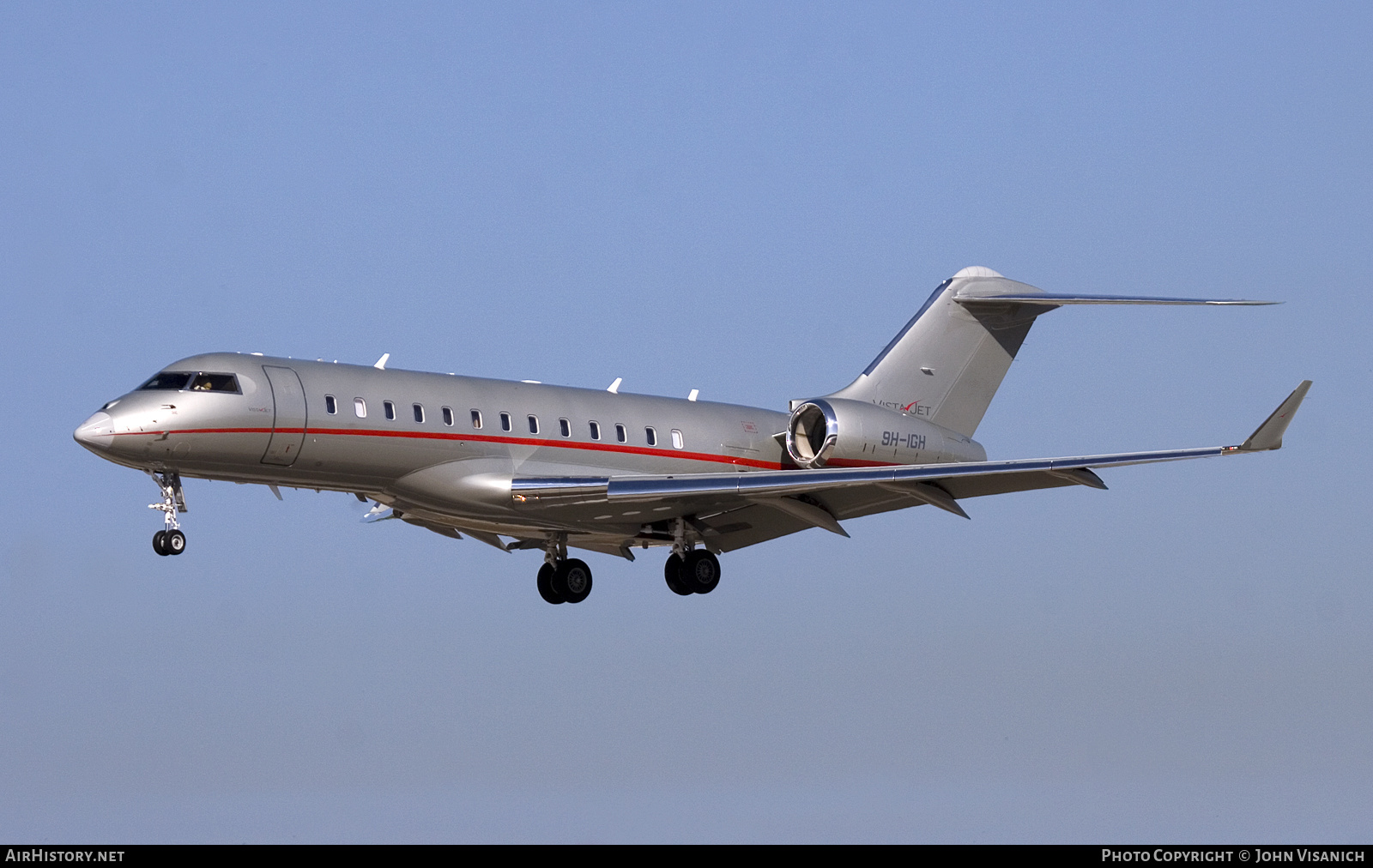 Aircraft Photo of 9H-IGH | Bombardier Global 6000 (BD-700-1A10) | VistaJet | AirHistory.net #664695