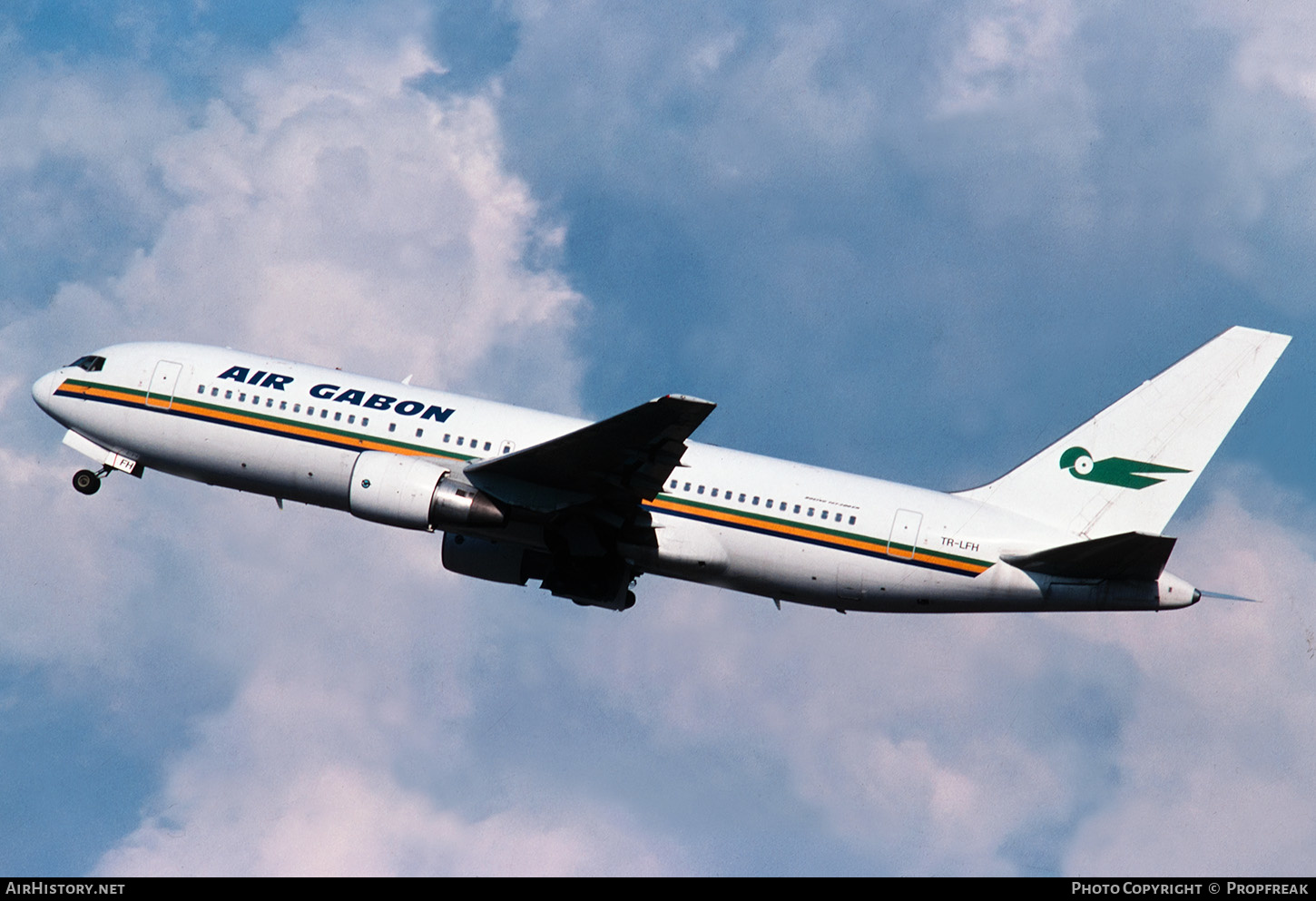 Aircraft Photo of TR-LFH | Boeing 767-266/ER | Air Gabon | AirHistory.net #664716
