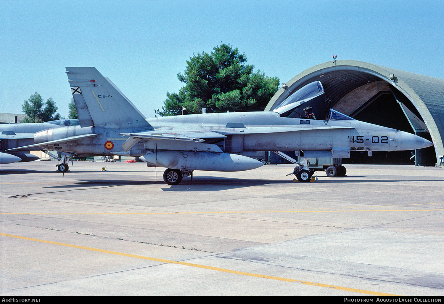 Aircraft Photo of C15-15 | McDonnell Douglas EF-18A Hornet | Spain - Air Force | AirHistory.net #664728
