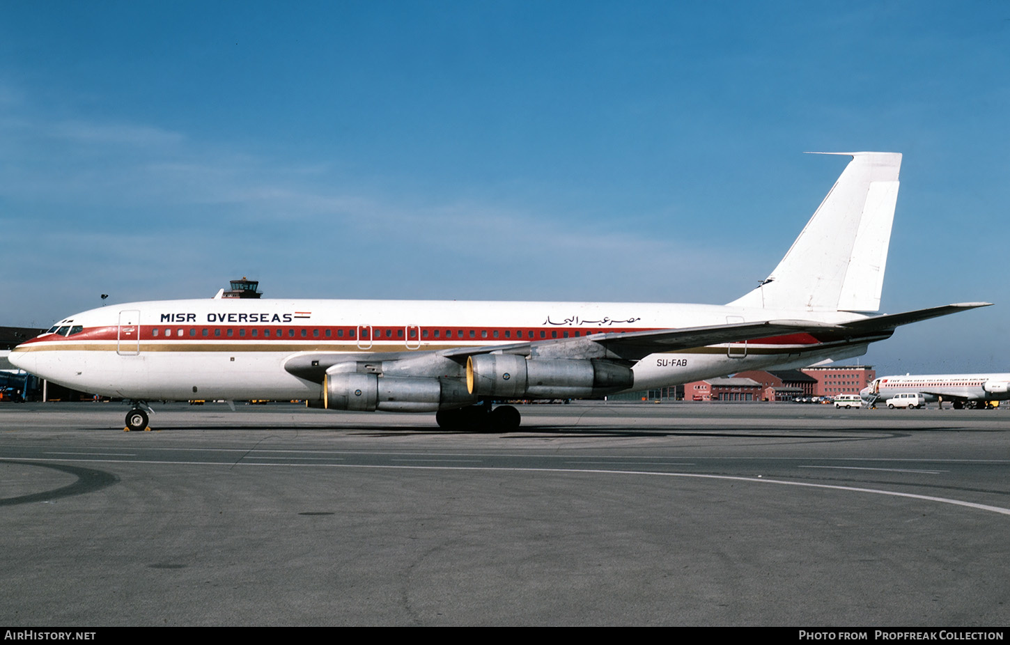 Aircraft Photo of SU-FAB | Boeing 707-138B | Misr Overseas Airways | AirHistory.net #664740