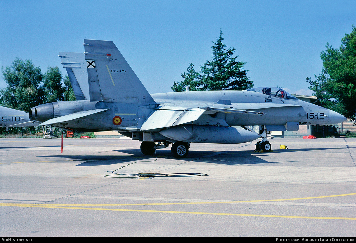Aircraft Photo of C15-25 | McDonnell Douglas EF-18A Hornet | Spain - Air Force | AirHistory.net #664756
