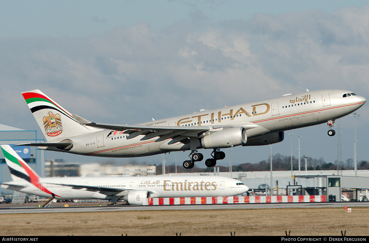 Aircraft Photo of A6-EYD | Airbus A330-243 | Etihad Airways | AirHistory.net #664783