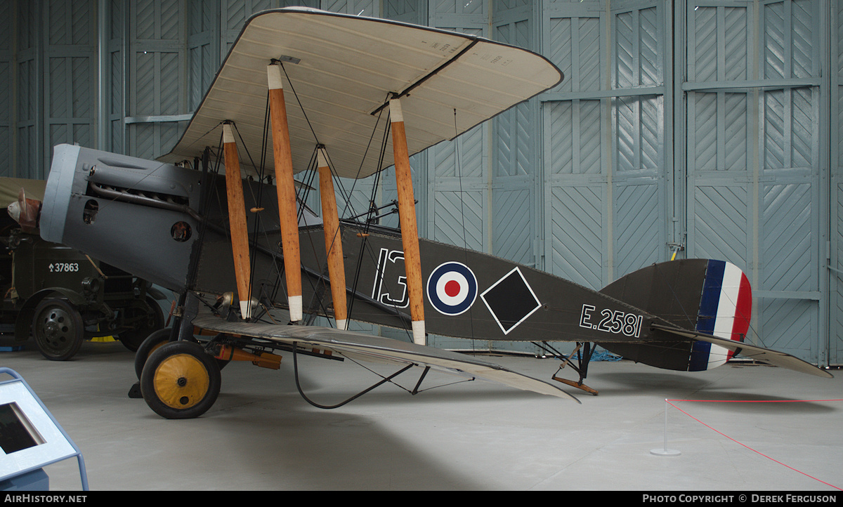 Aircraft Photo of E2581 | Bristol F.2B Fighter | UK - Air Force | AirHistory.net #664792