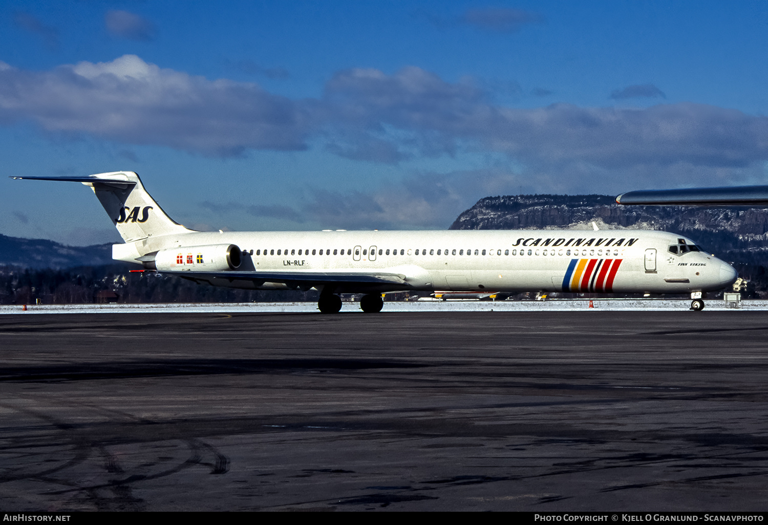 Aircraft Photo of LN-RLF | McDonnell Douglas MD-82 (DC-9-82) | Scandinavian Airlines - SAS | AirHistory.net #664796