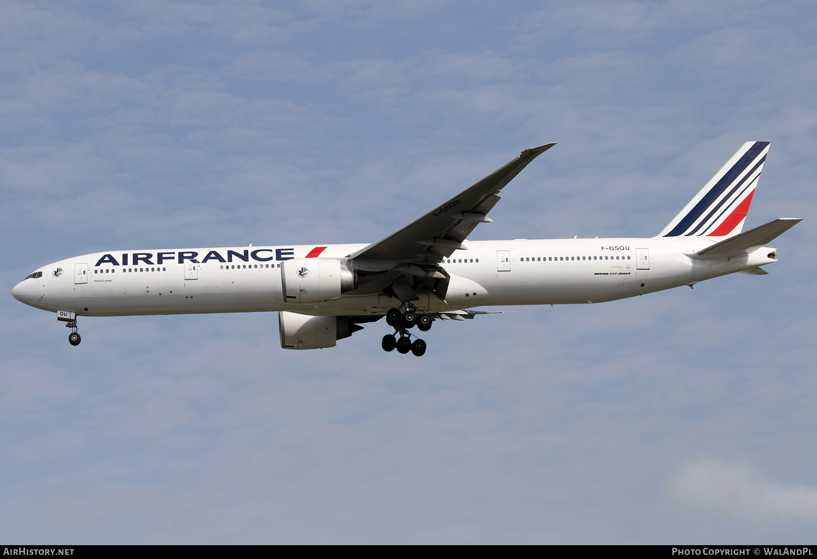 Aircraft Photo of F-GSQU | Boeing 777-328/ER | Air France | AirHistory.net #664798