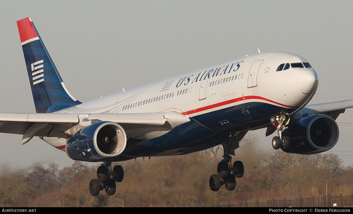 Aircraft Photo of N280AY | Airbus A330-243 | US Airways | AirHistory.net #664804