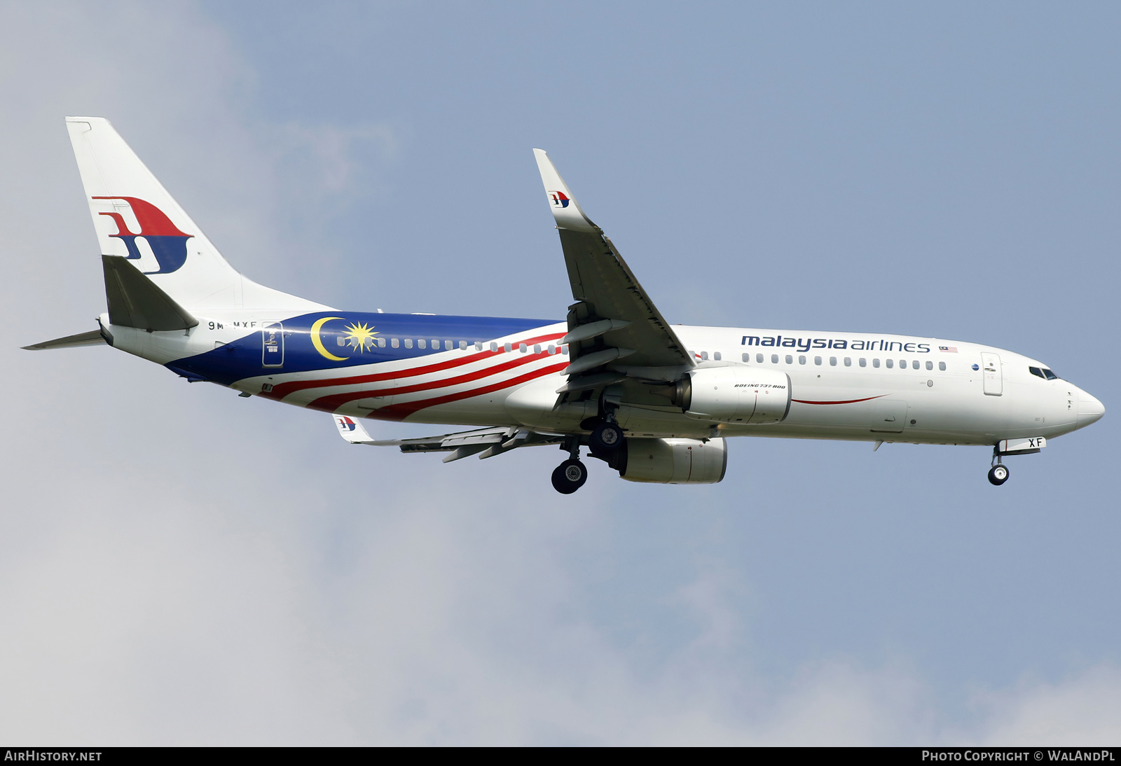 Aircraft Photo of 9M-MXF | Boeing 737-8H6 | Malaysia Airlines | AirHistory.net #664814