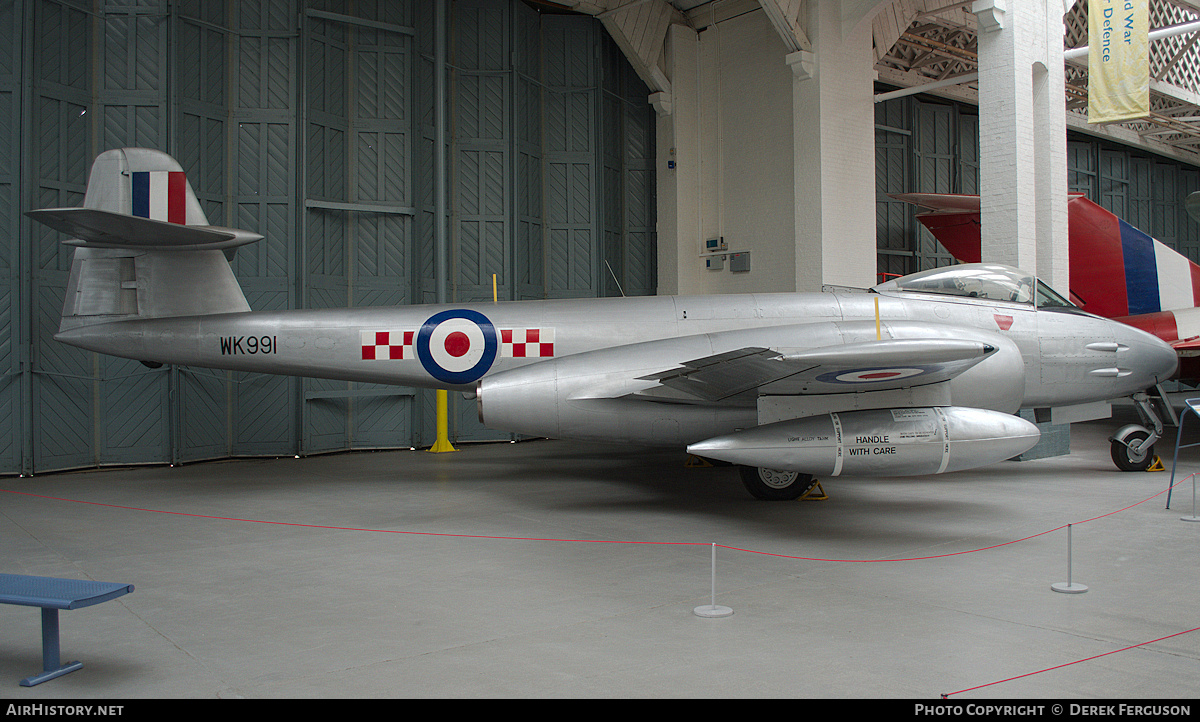 Aircraft Photo of WK991 | Gloster Meteor F8 | UK - Air Force | AirHistory.net #664819