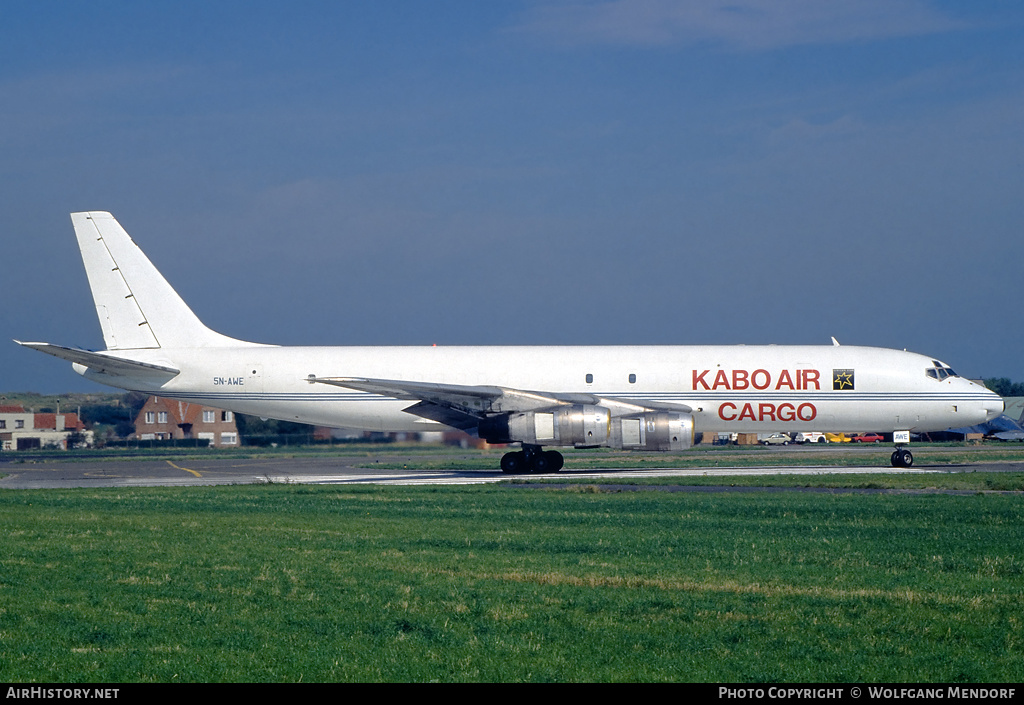 Aircraft Photo of 5N-AWE | Douglas DC-8-55(F) | Kabo Air | AirHistory.net #664830