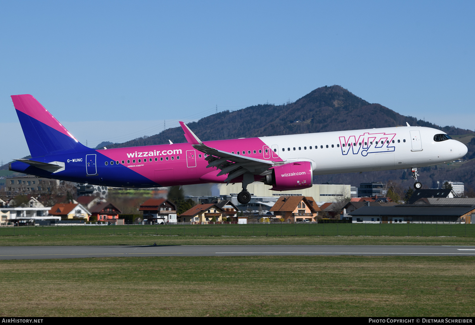 Aircraft Photo of G-WUNC | Airbus A321-271NX | Wizz Air | AirHistory.net #664834