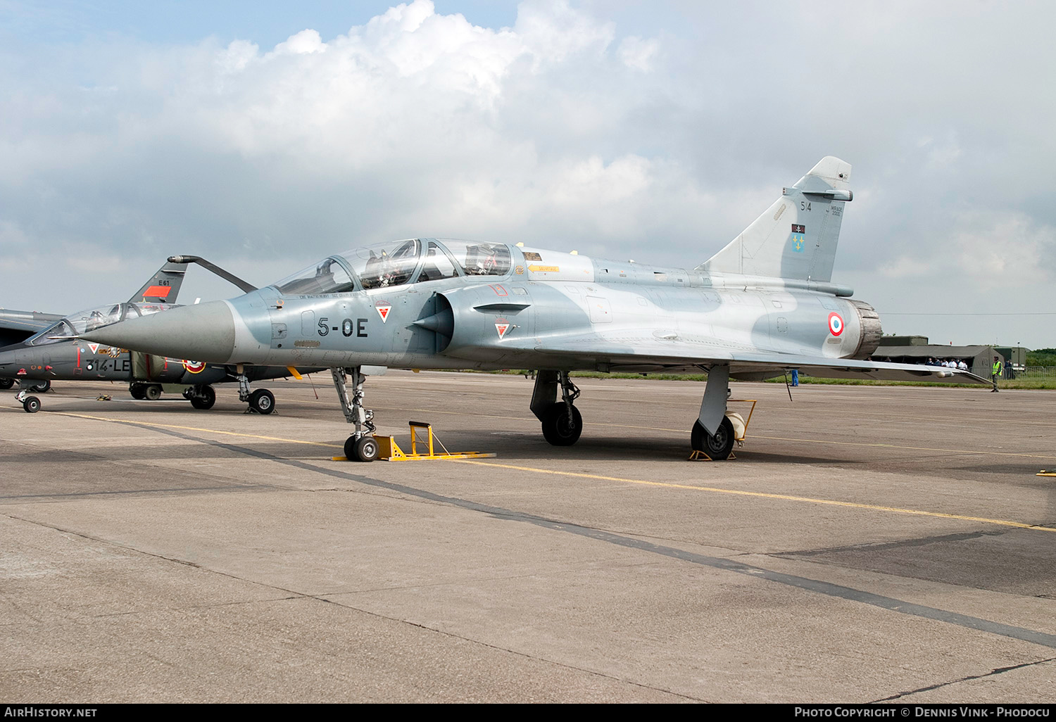 Aircraft Photo of 514 | Dassault Mirage 2000B | France - Air Force | AirHistory.net #664836