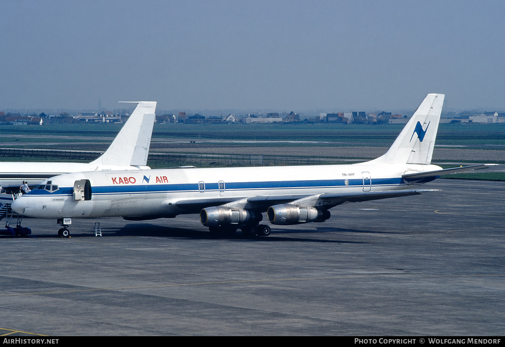 Aircraft Photo of 5N-AWE | Douglas DC-8-55(F) | Kabo Air | AirHistory.net #664837