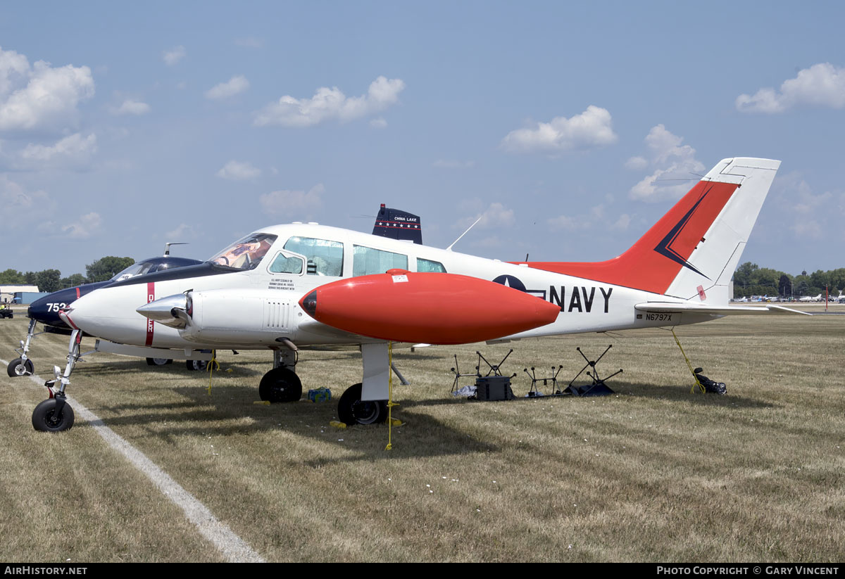 Aircraft Photo of N6797X | Cessna 310F | USA - Navy | AirHistory.net #664852