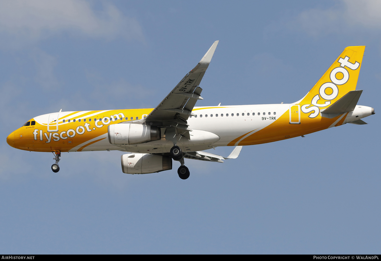 Aircraft Photo of 9V-TRK | Airbus A320-232 | Scoot | AirHistory.net #664860
