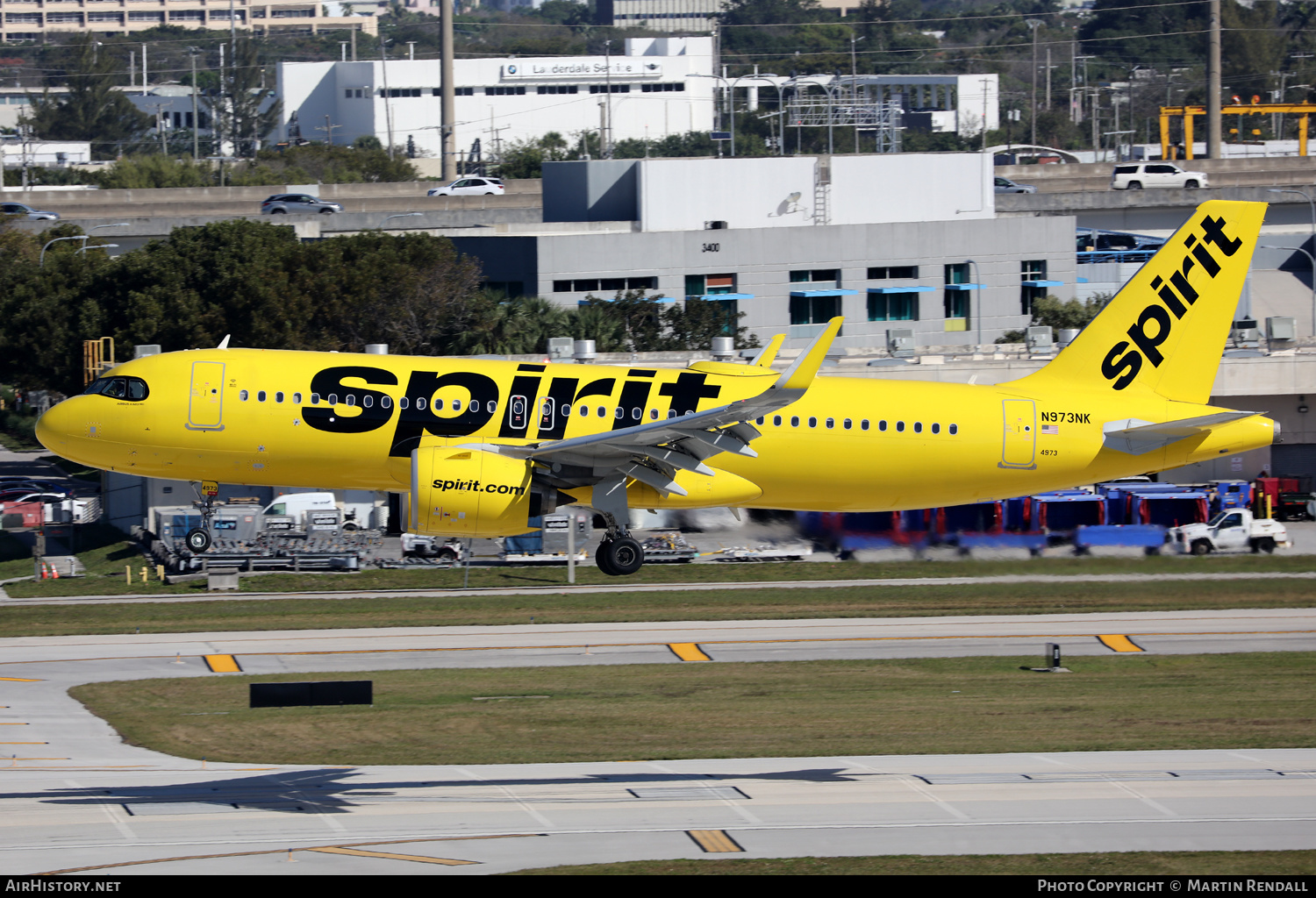 Aircraft Photo of N973NK | Airbus A320-271N | Spirit Airlines | AirHistory.net #664864